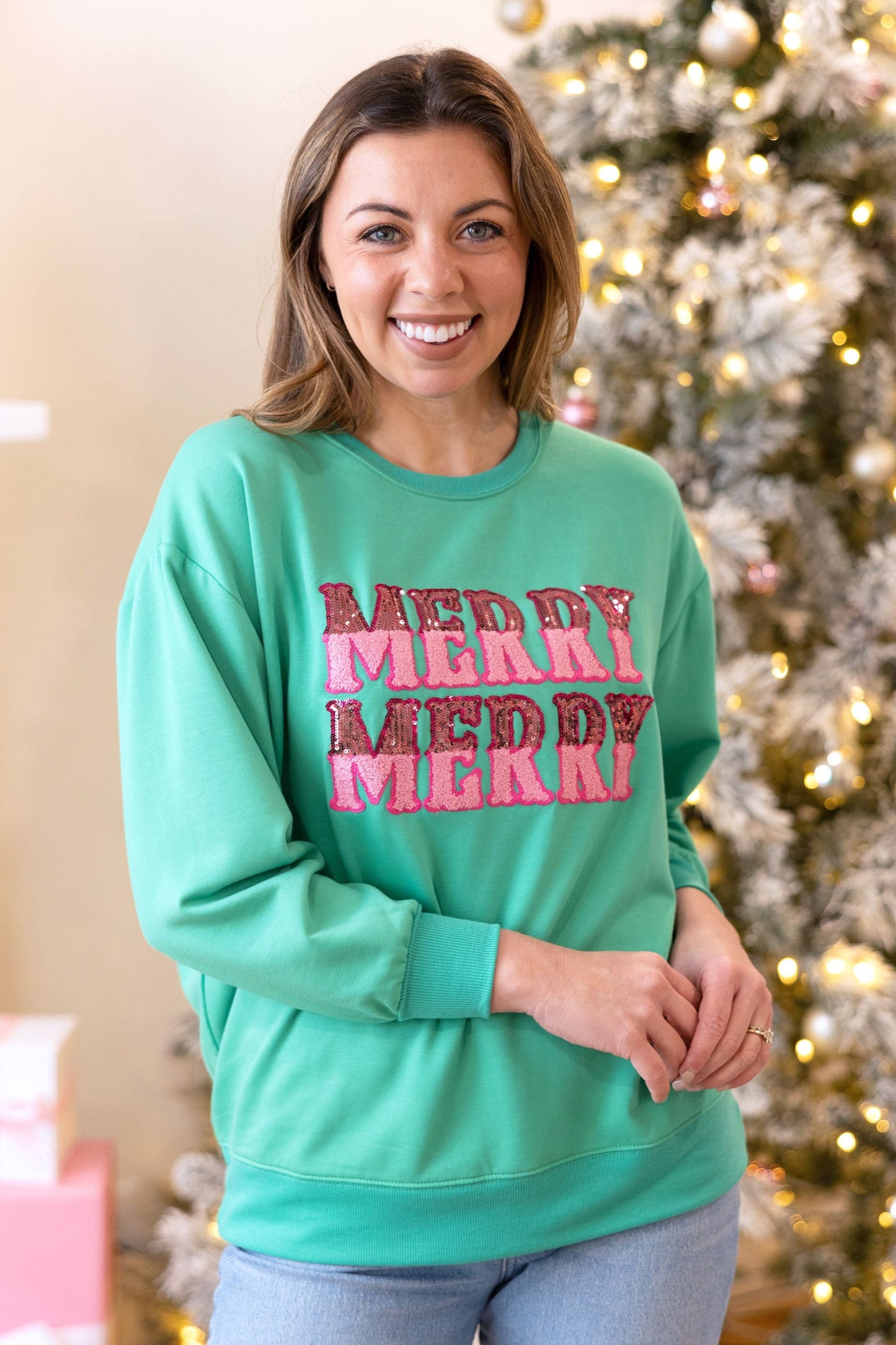 Merry Merry Christmas Sweatshirt