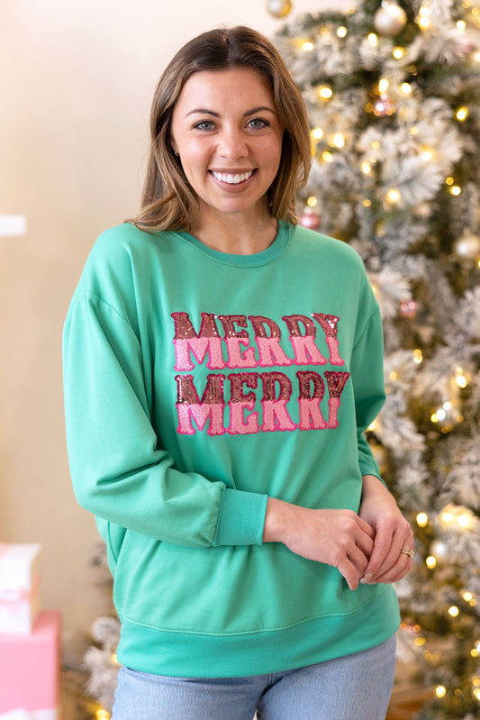 Merry Merry Christmas Sweatshirt