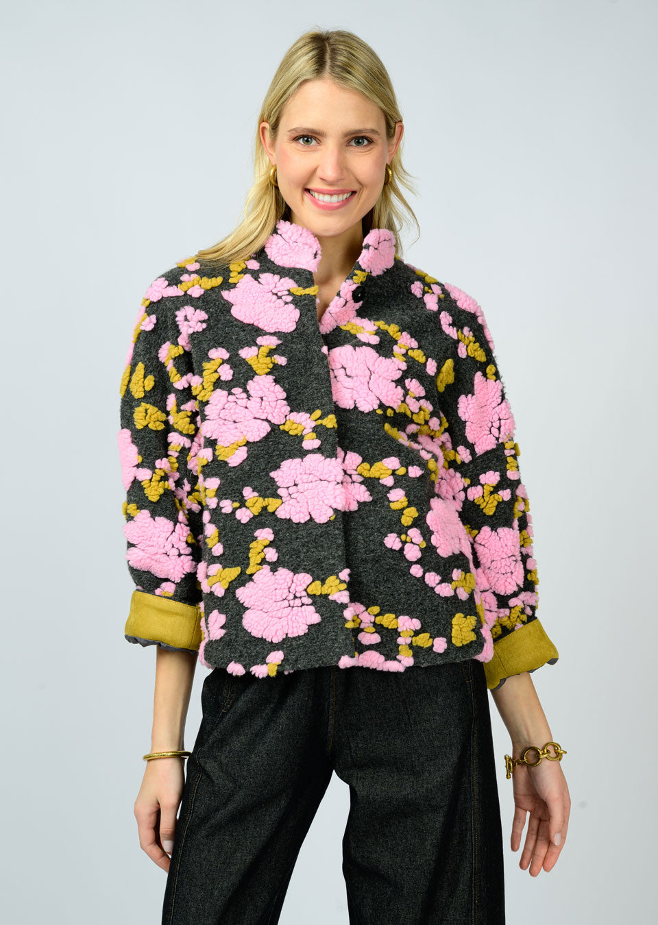 Puff Floral Jacket by Ivy Jane