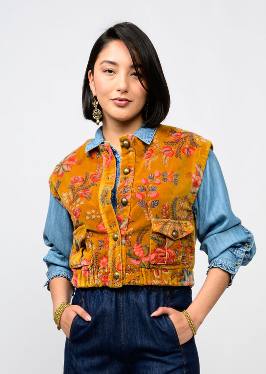 Velveteen Vest by Ivy Jane