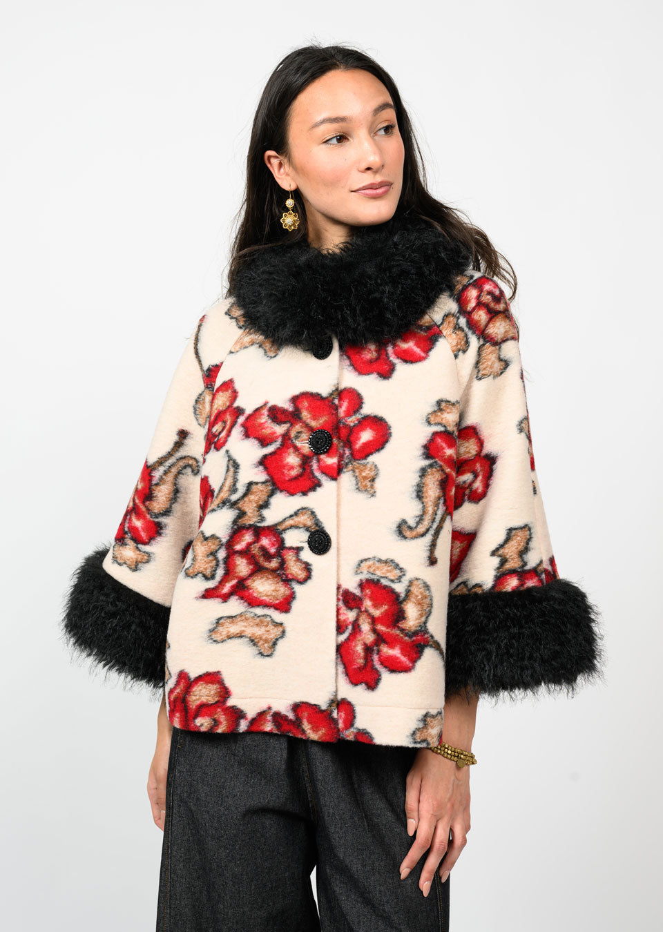 Shadow Roses Jacket by Ivy Jane