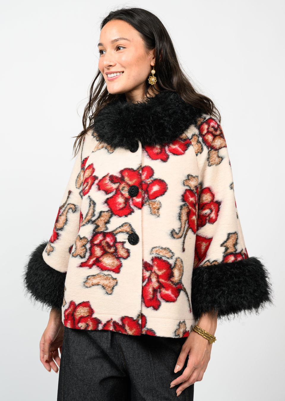 Shadow Roses Jacket by Ivy Jane
