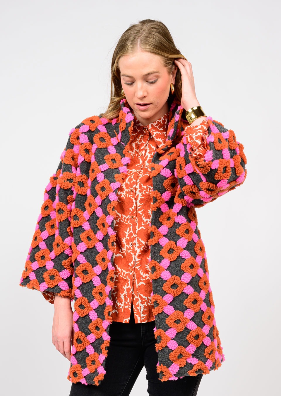 Puff Pattern Jacket by Ivy Jane