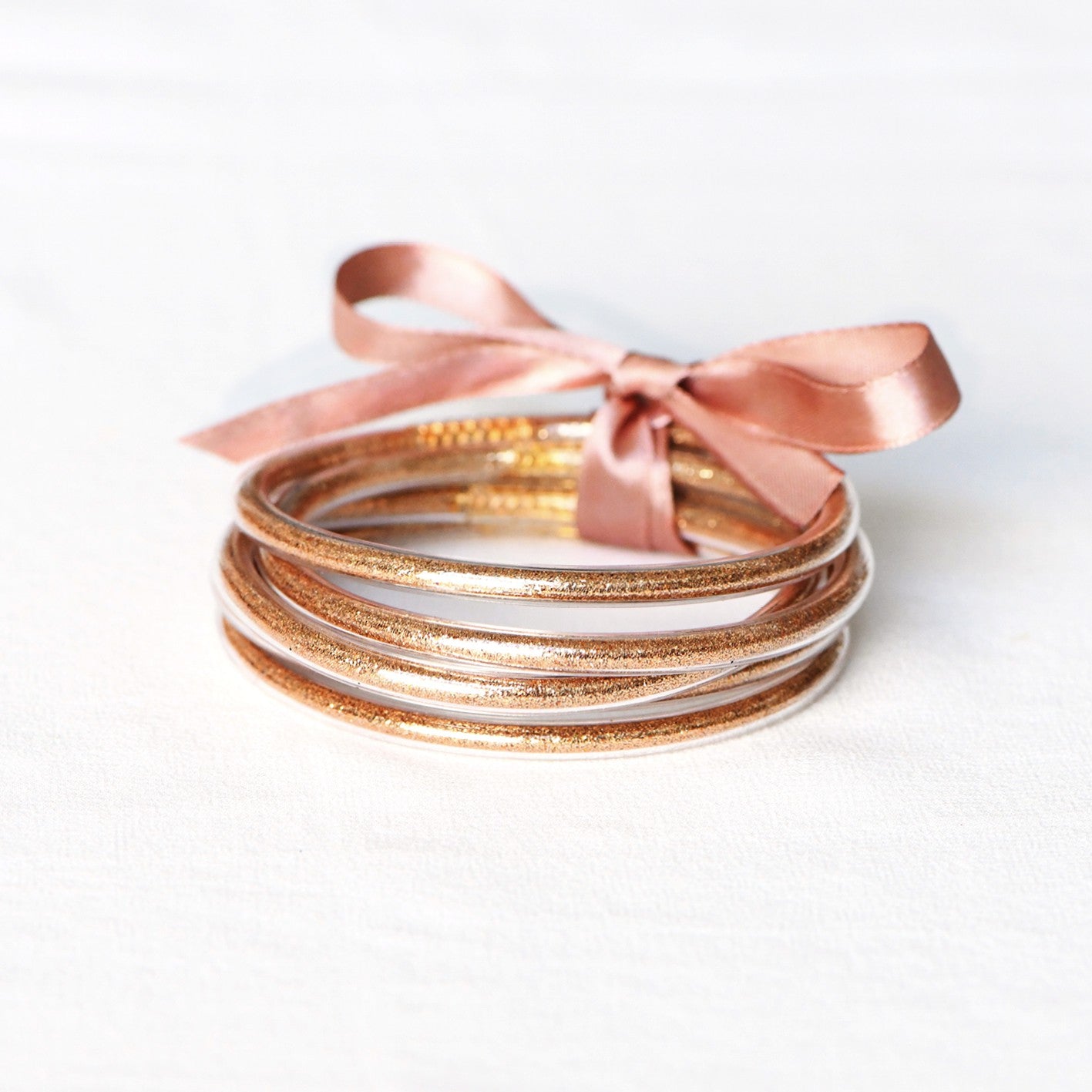 Glitter Jelly Bangles
