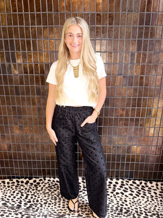 Polka Dot Trousers