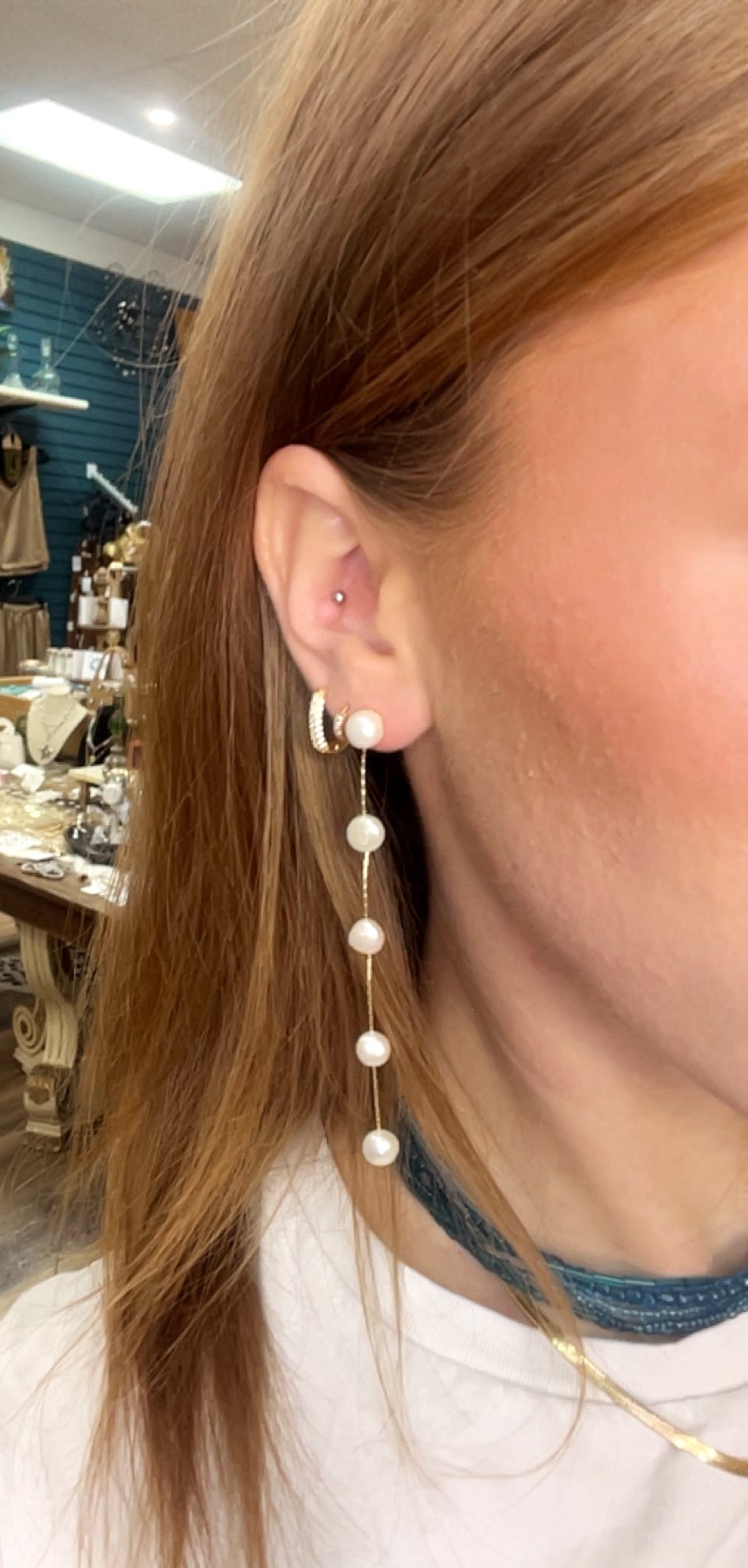 Maria Pearl Earrings