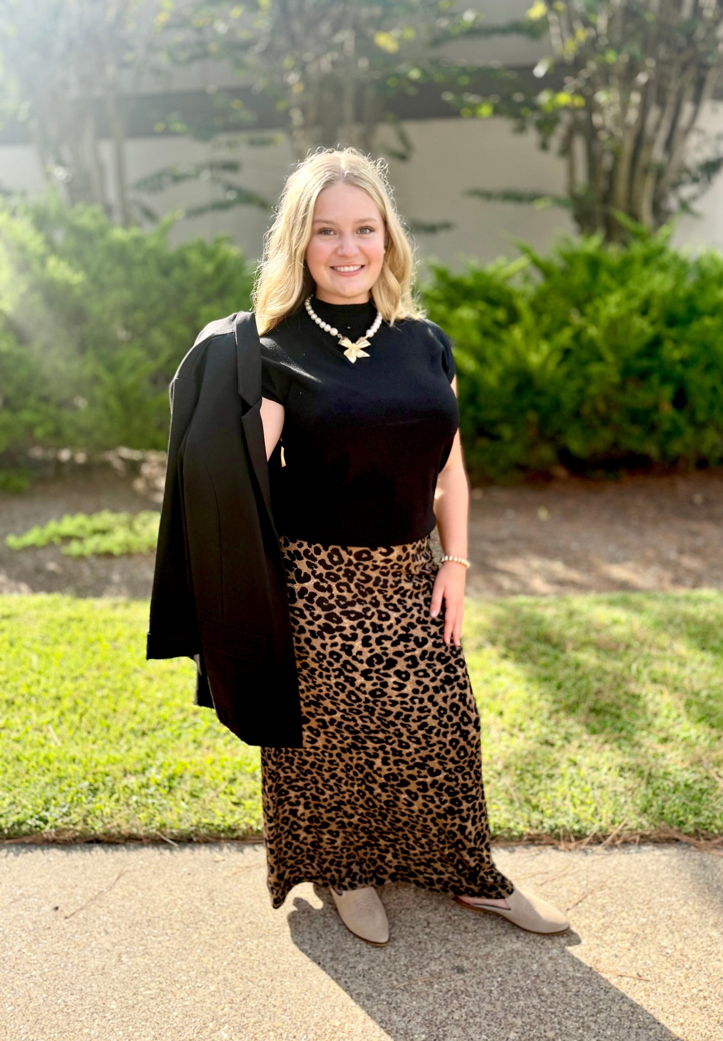 Leopard Skirt