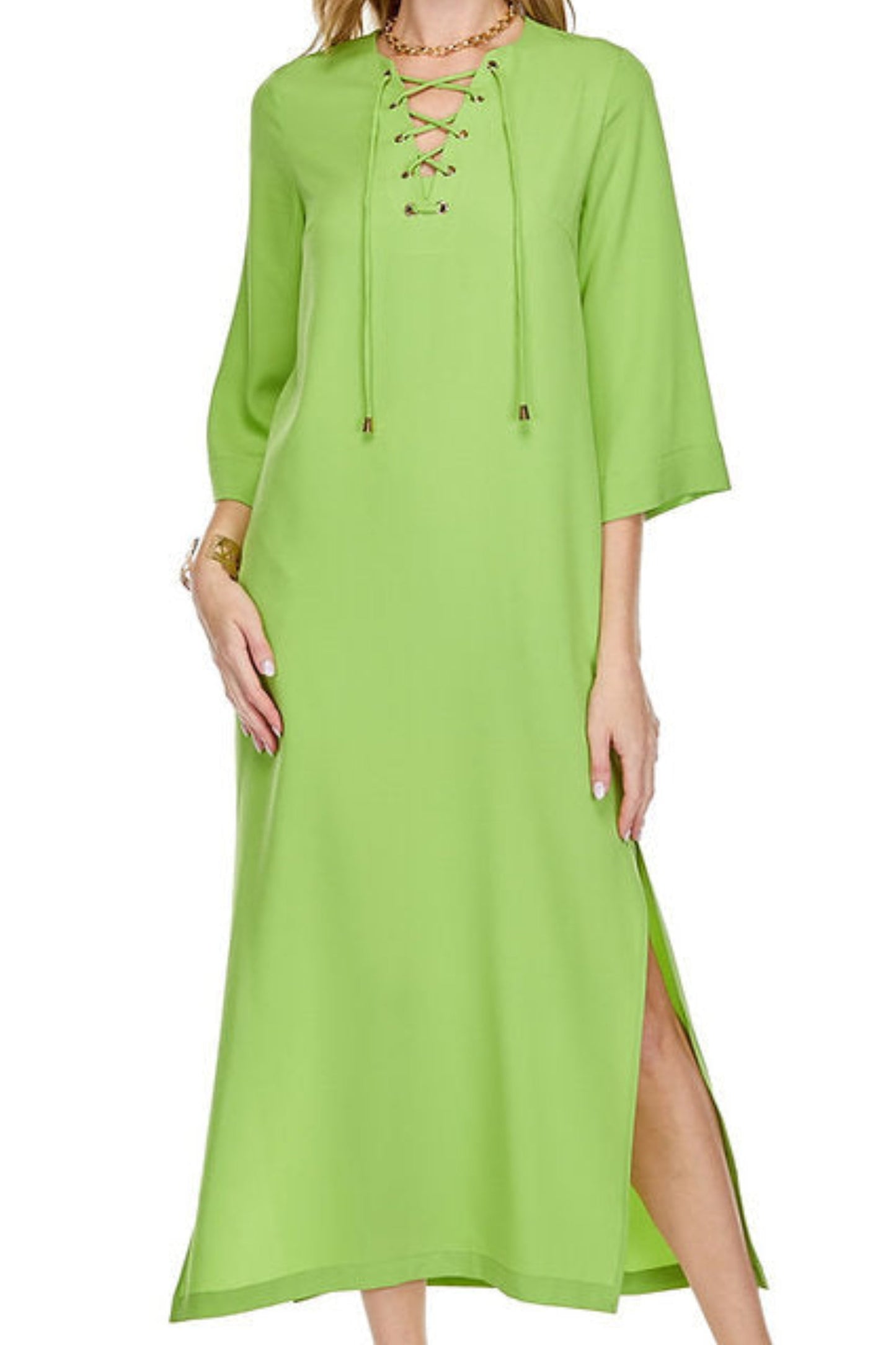 Summer Dazzle Lime Maxi Dress by Jade