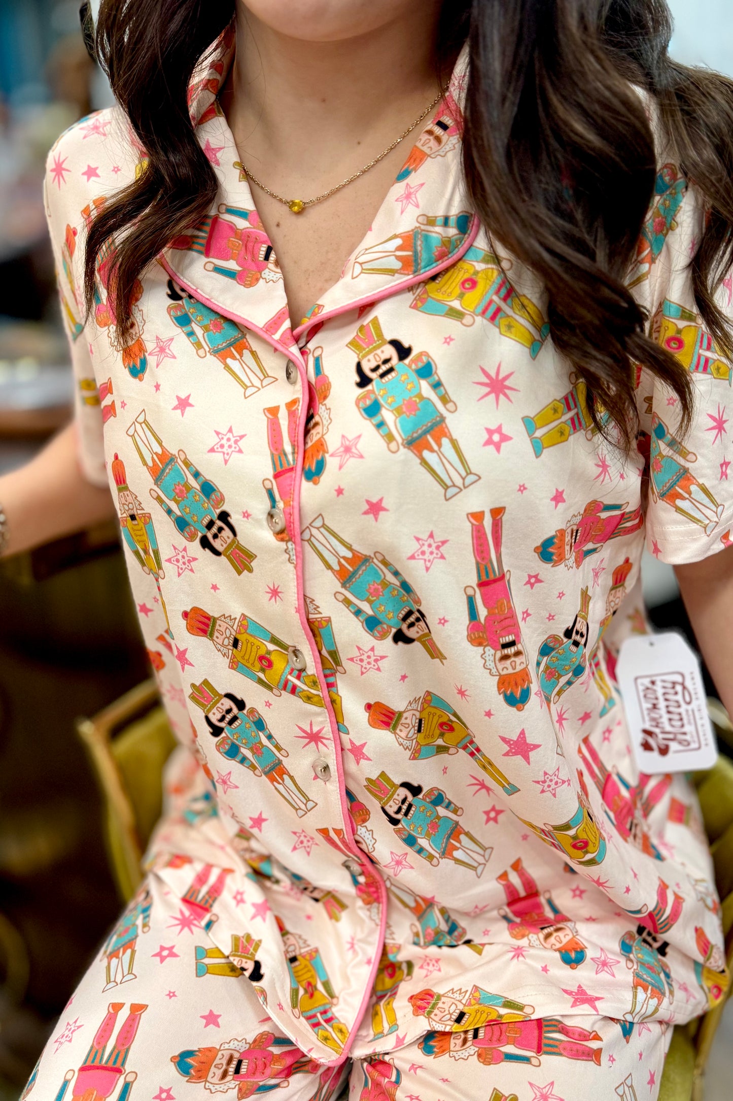 Howdy Hanny Nutcracker Pajama Set