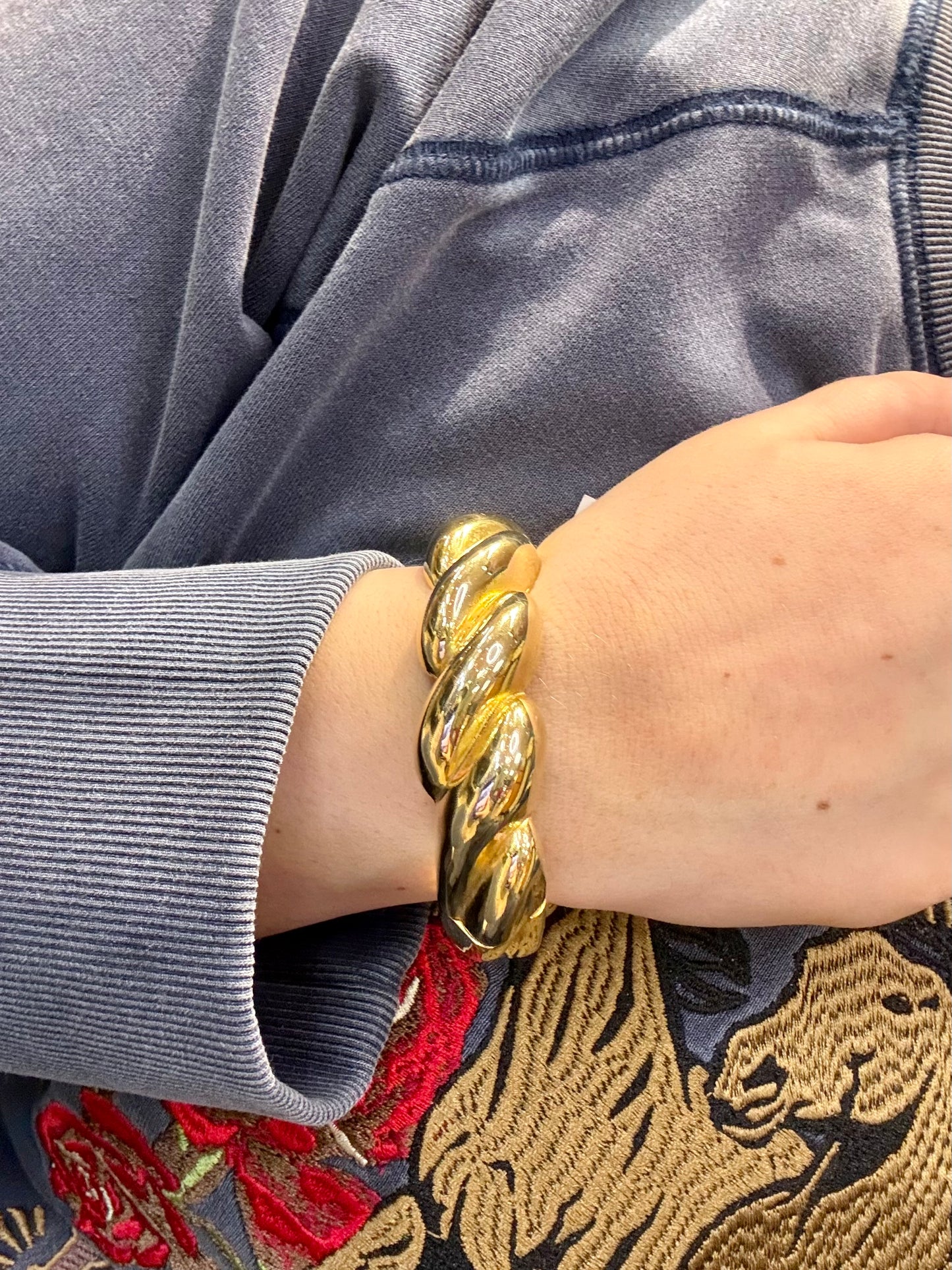 1970's Hinged Bracelet CA estate by Made in the Deep South