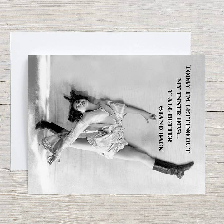 GREETING CARD GC-DIVA