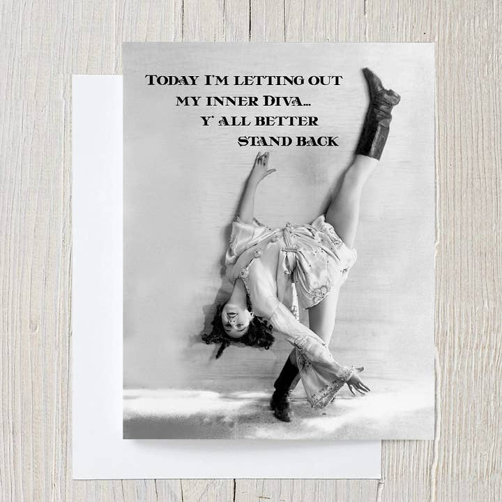 GREETING CARD GC-DIVA