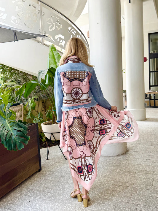 Blush Bit Denim Jacket