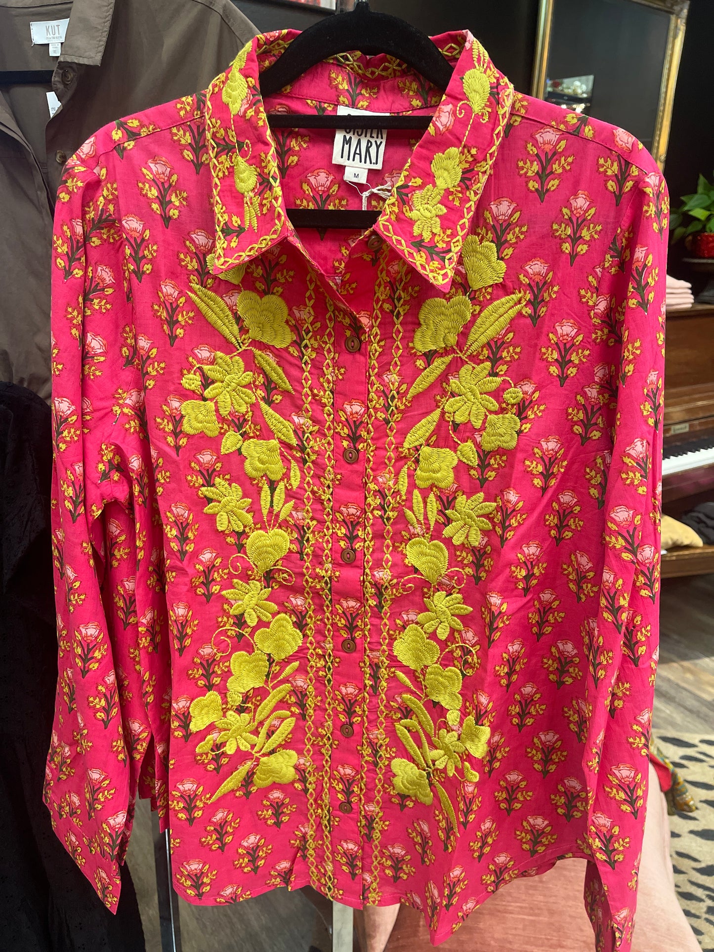 Maricela Pink Blouse by Sister Mary
