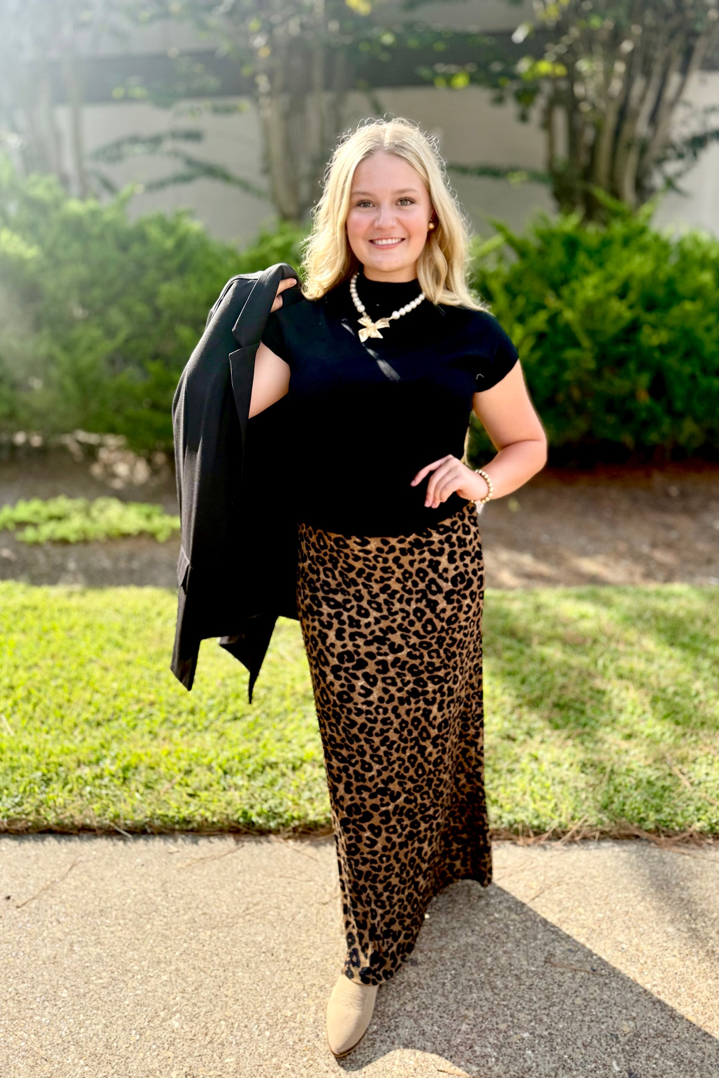 Leopard Skirt