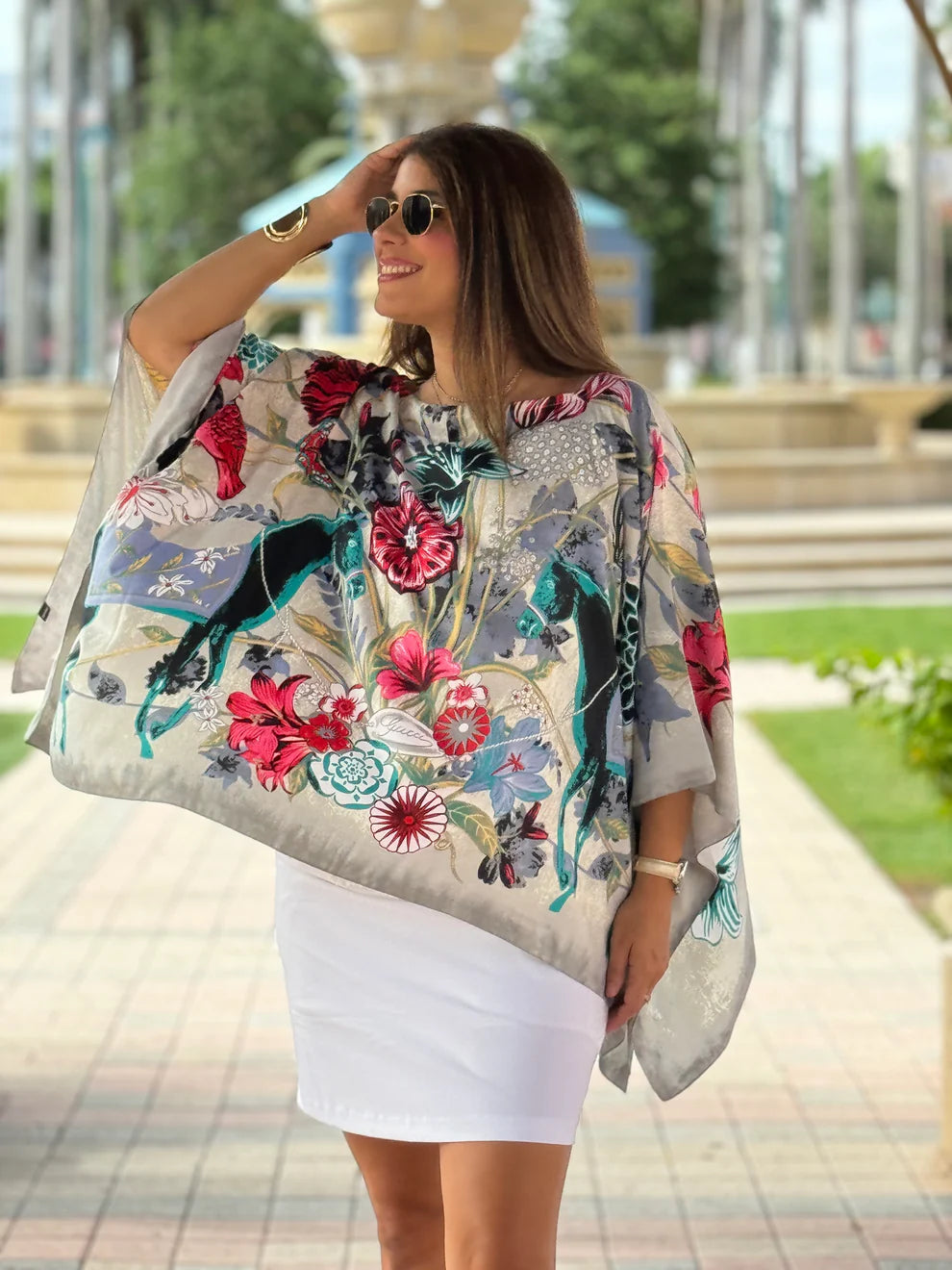Equestrian Silk Tunic