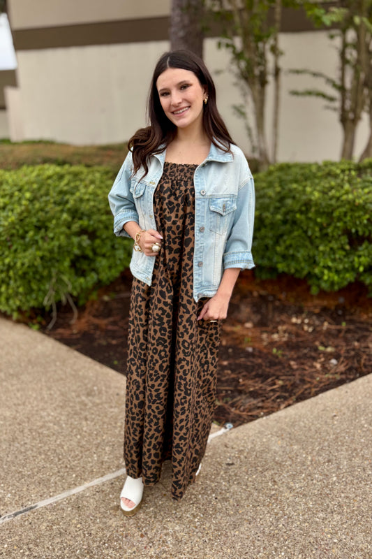 Leopard Maxi Dress