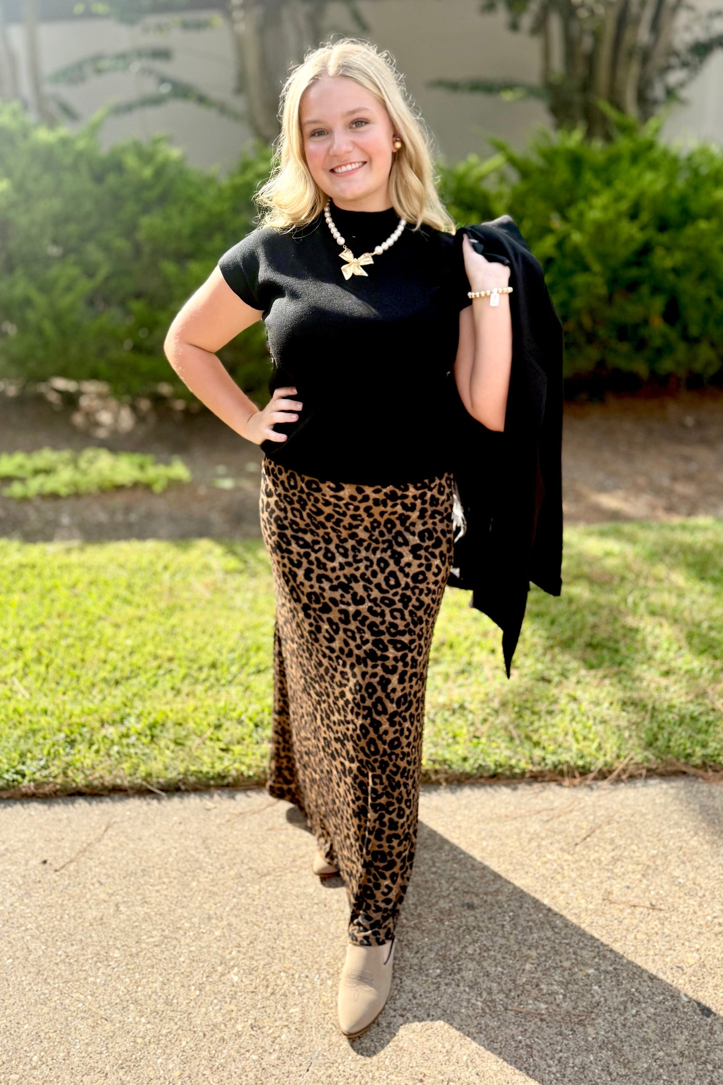 Leopard Skirt