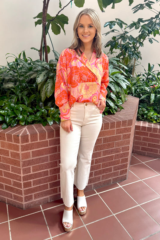 Pink Camp Shirt - Ivy Jane