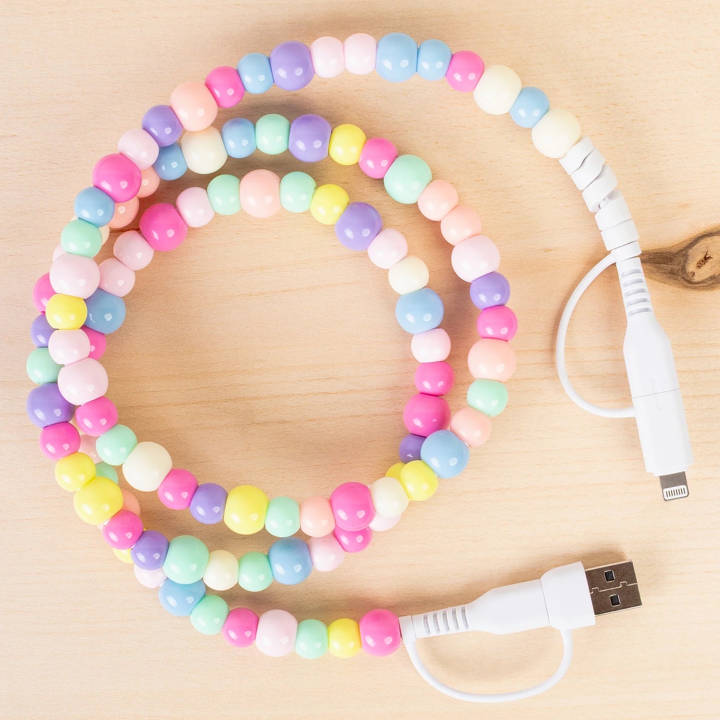 4-in-1 Beaded Charging Cables
