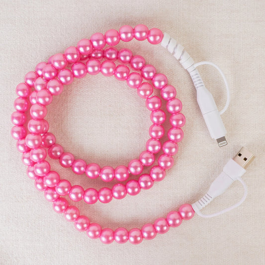 4-in-1 Beaded Charging Cables