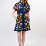 Sister Mary's Carlotta Dress in Navy