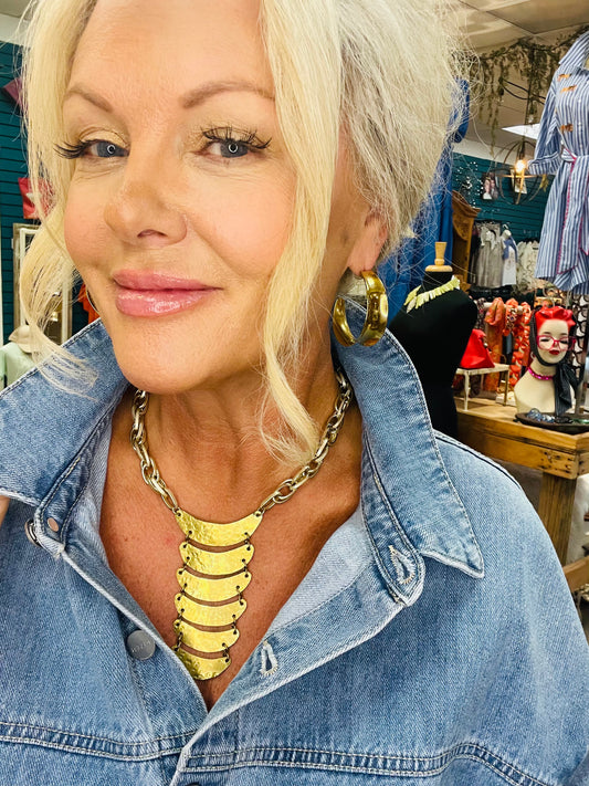 1960's and 1970's Chain Necklace by Made in the Deep South