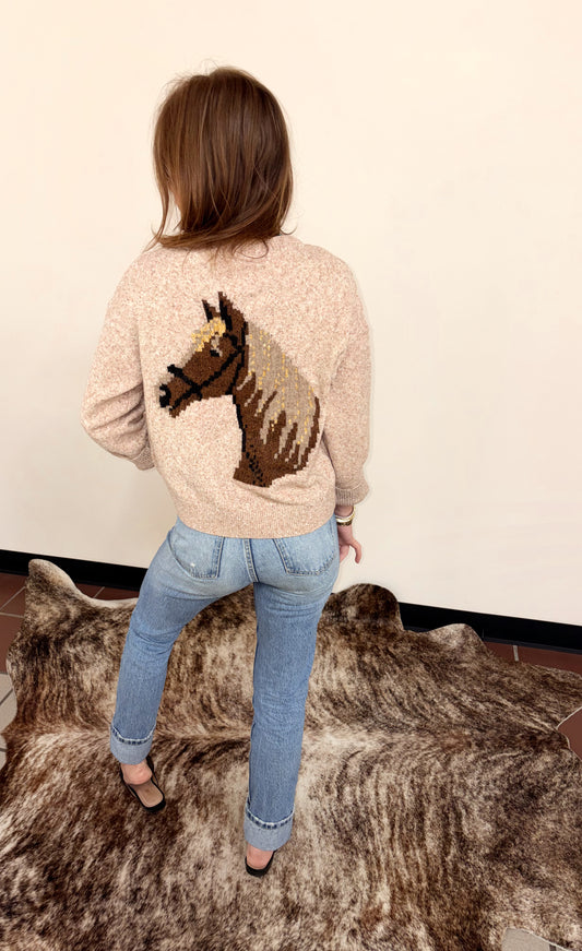 Horseshoe Sweater by Ivy Jane