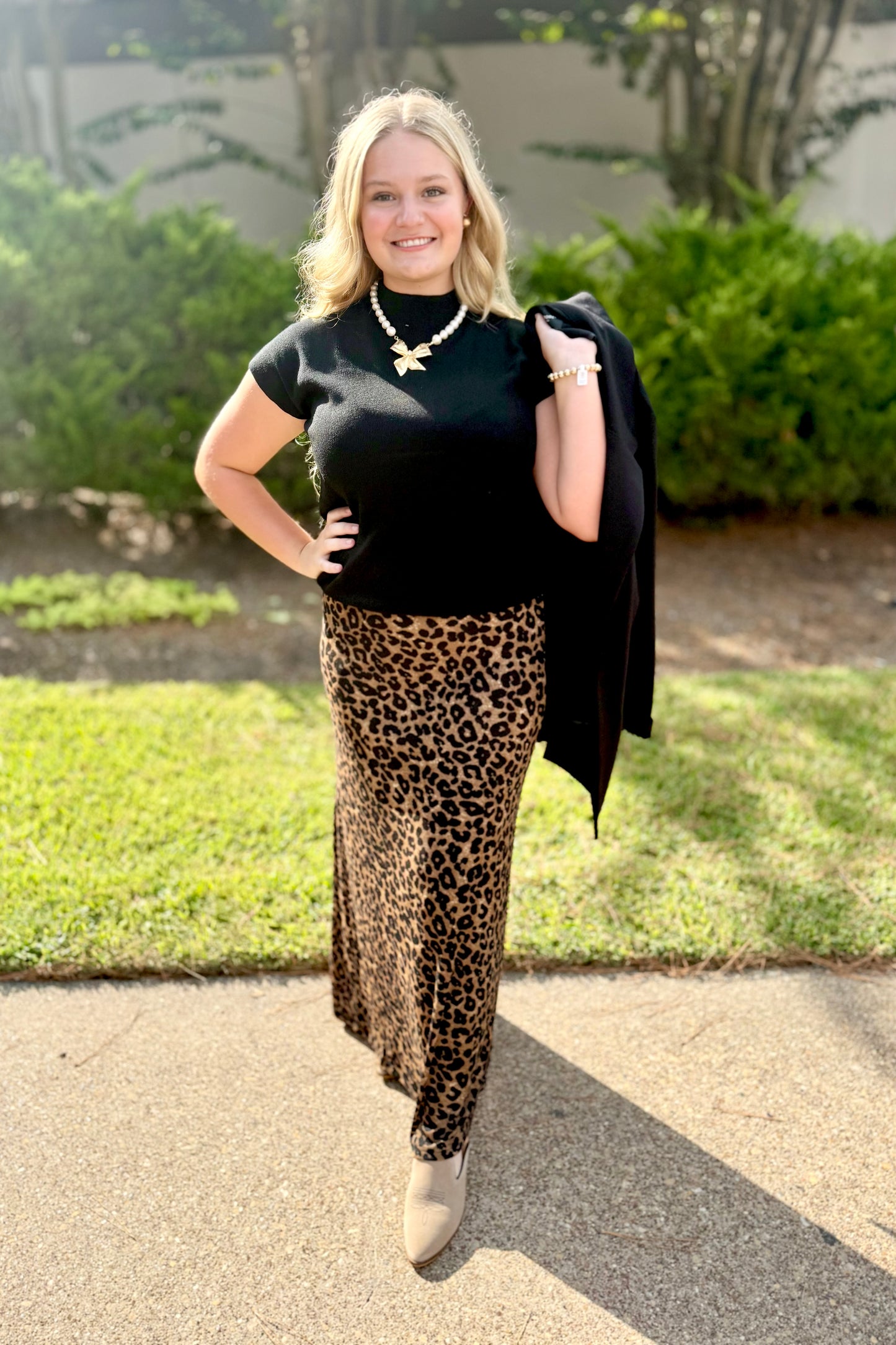 Leopard Skirt