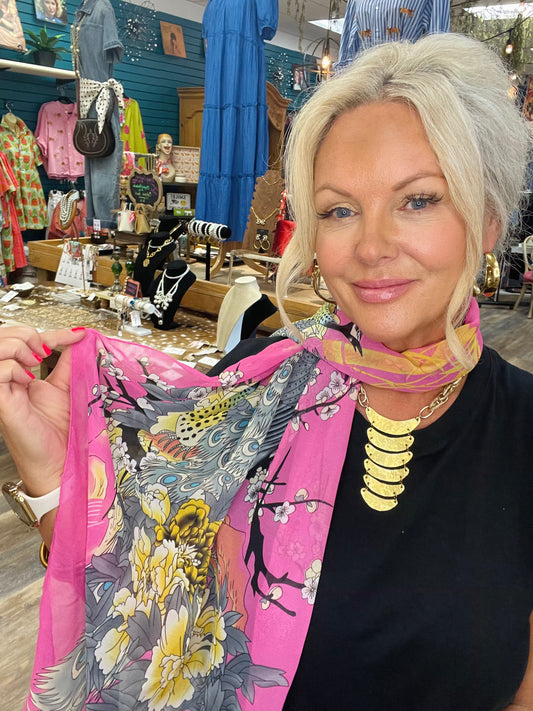 Made in the Deep South Vintage Scarf