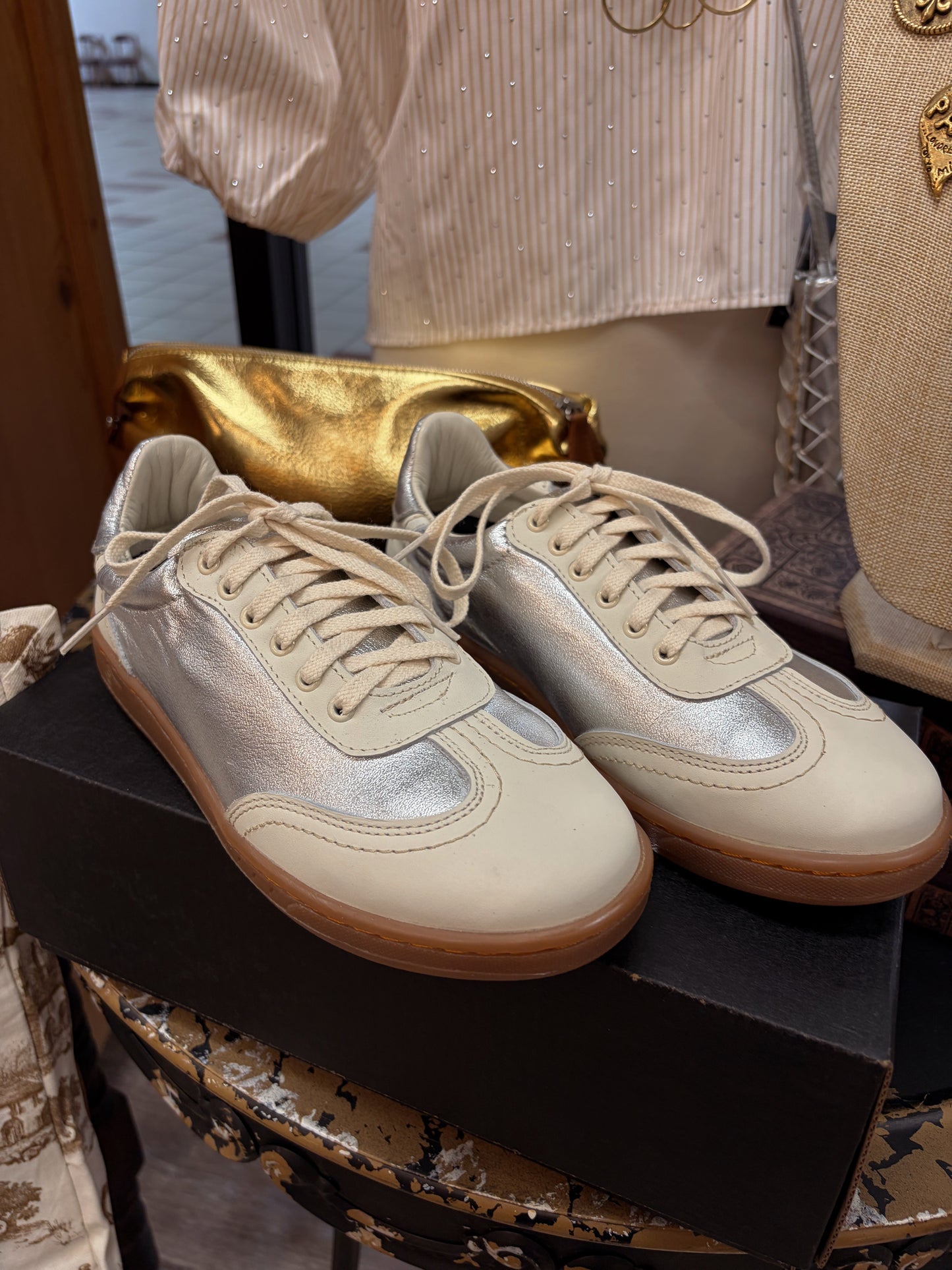 Pearl Tennis Shoes