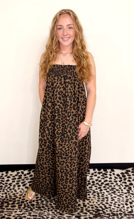 Leopard Maxi Dress