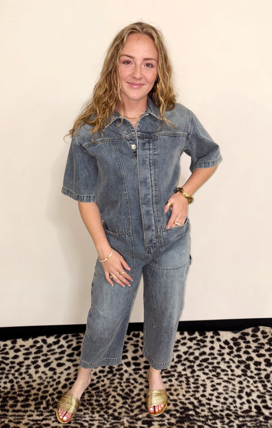 Dandelion Denim Jumpsuit