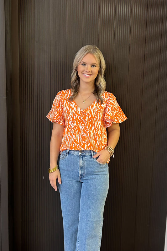 Bearkat Tail- Paisley Top