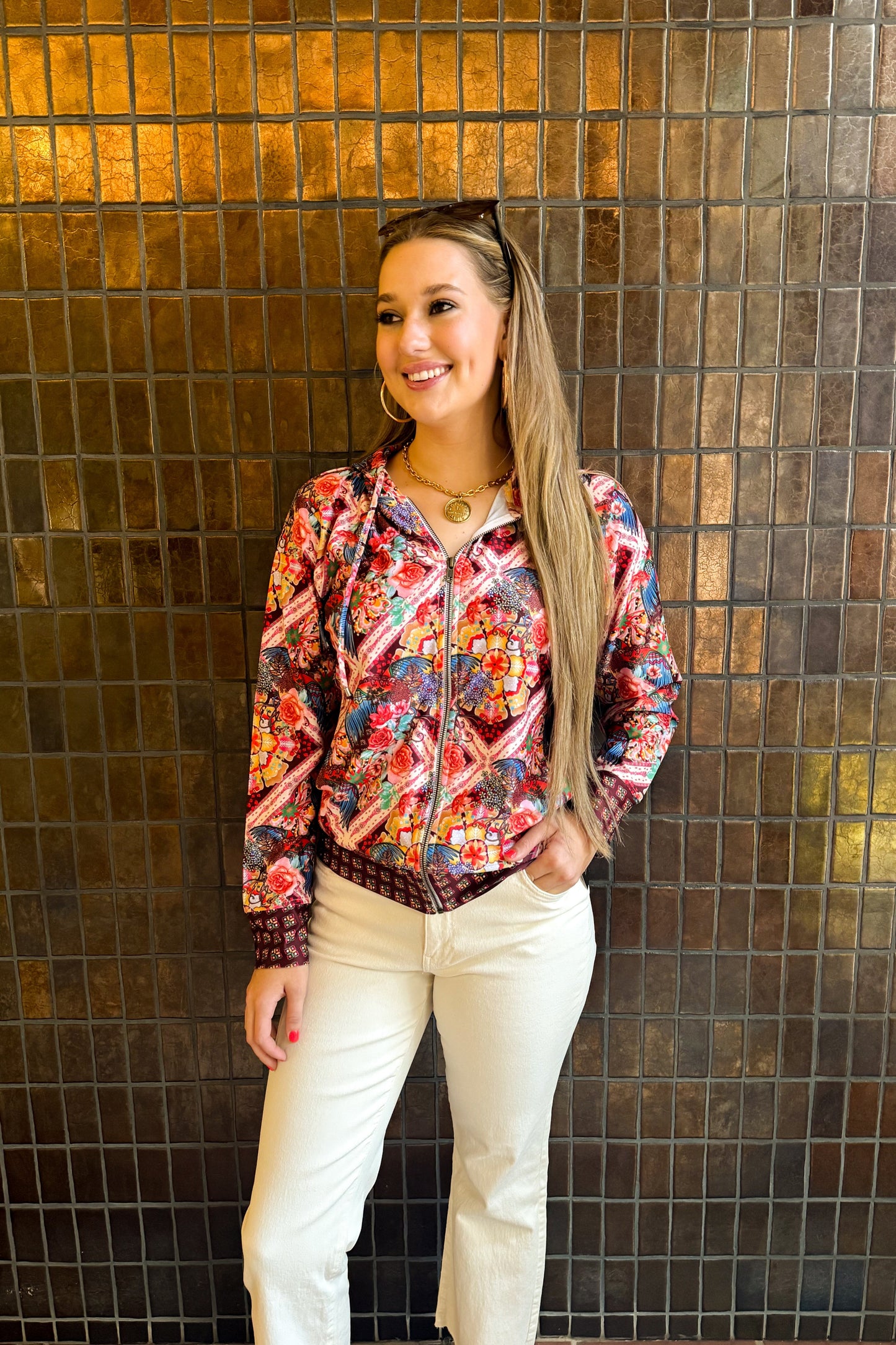 Anastasia Beige Jacket - Benares