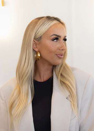 Gold Harlow Hoops
