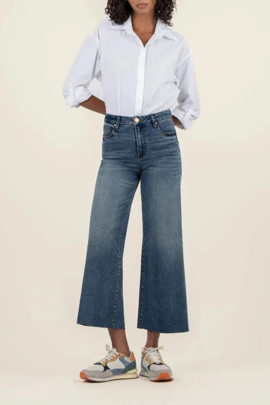 Kut Meg Wide Leg - Peaceful Wash