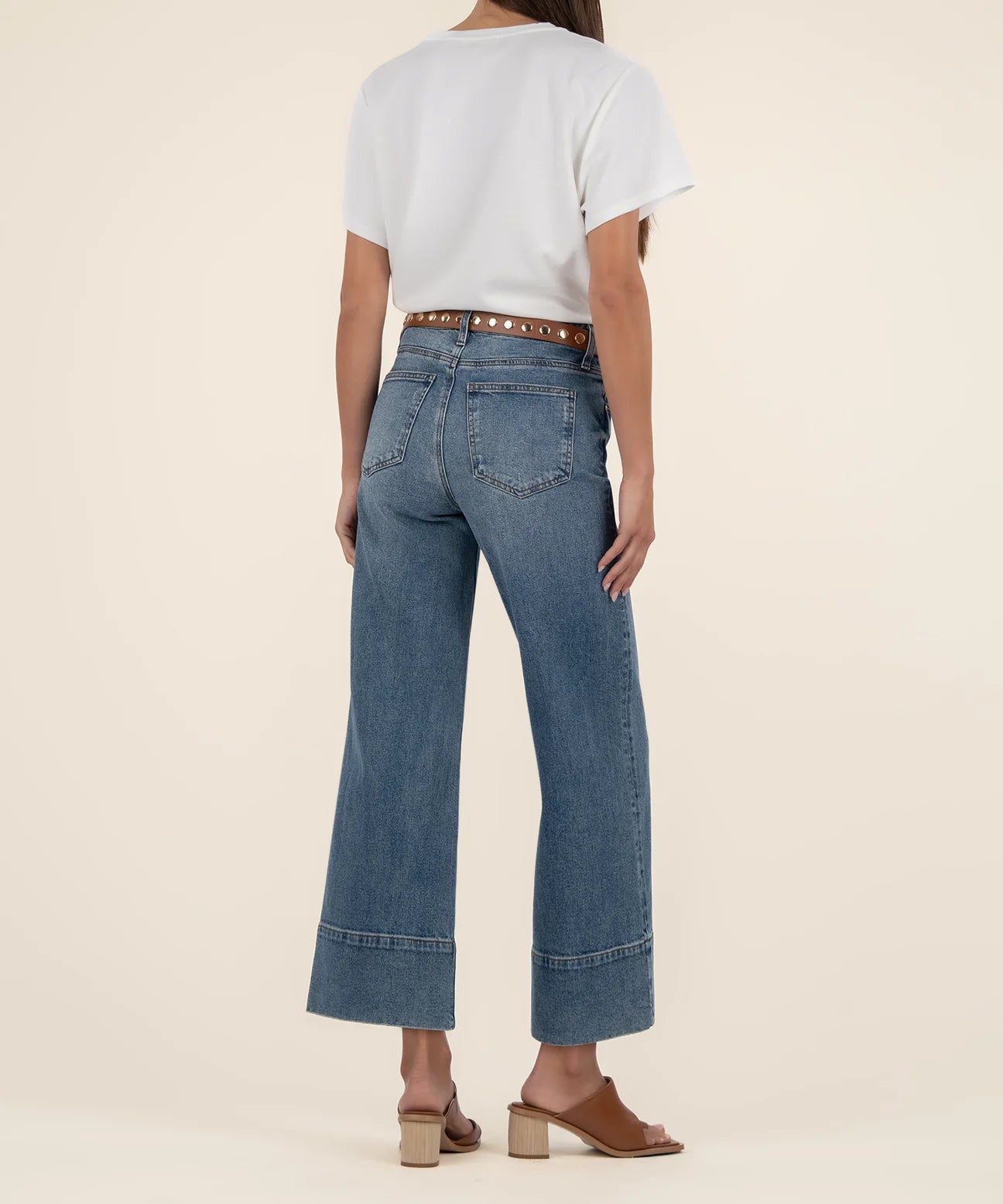 Kut High Rise Meg - Faith Medium Wash
