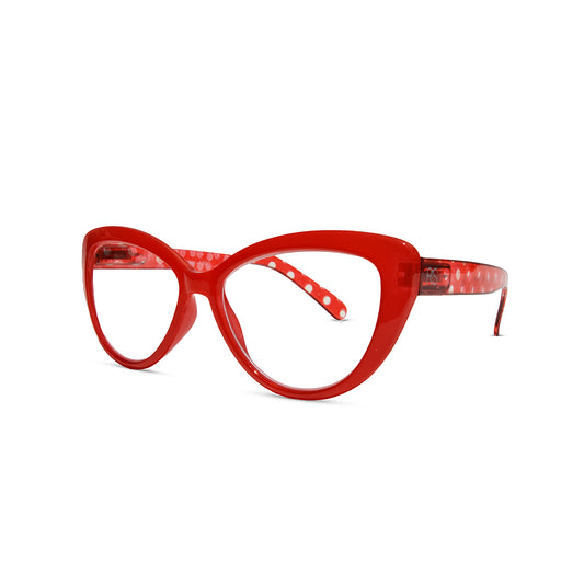 Red Cat Eye Readers