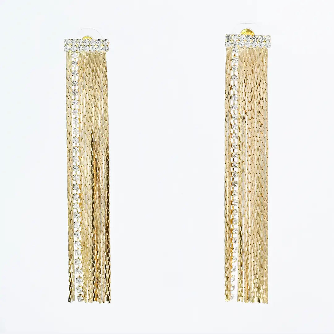 Luxe Fringe Earrings by Treasure Jewels