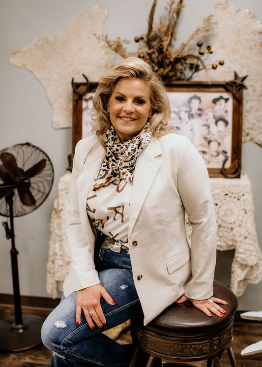 Leopard Charmeuse Silk Scarf Wild Rag by Wyoming Traders