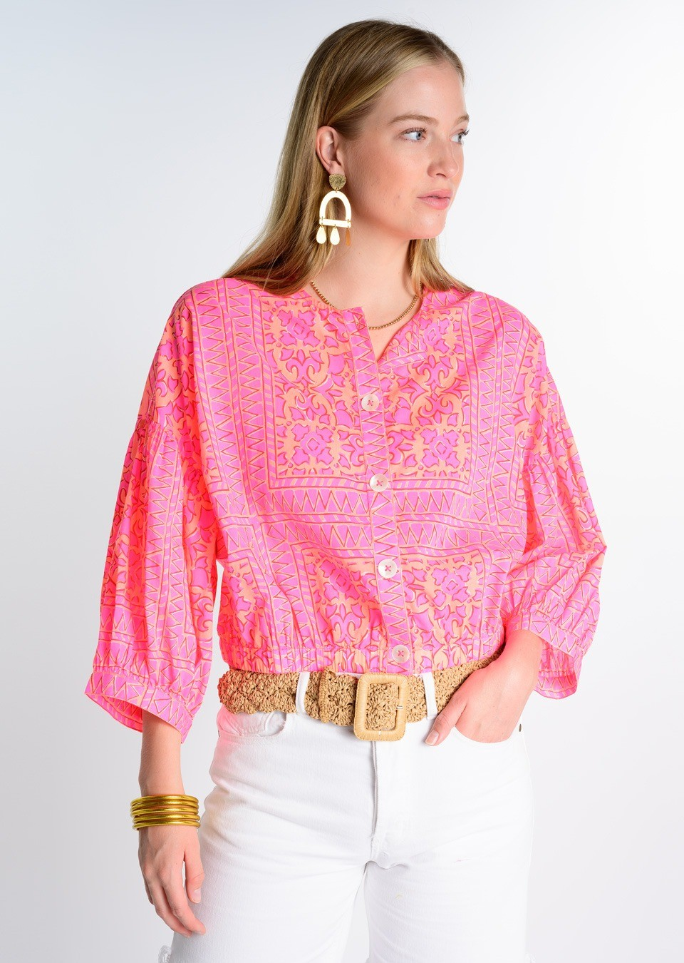 Ivy Jane Neon Block Jacket
