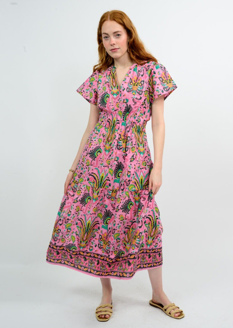Uncle Frank Tropical Borders Dress