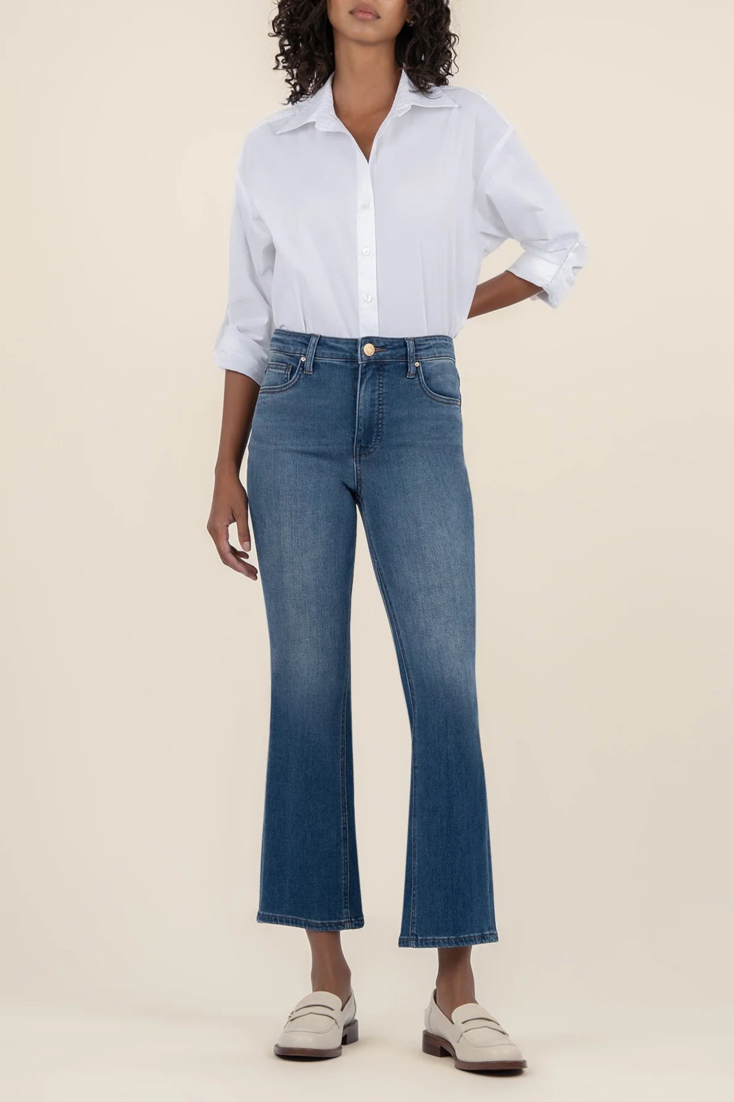 Kut Kelsey High Rise - Miracles Medium Wash