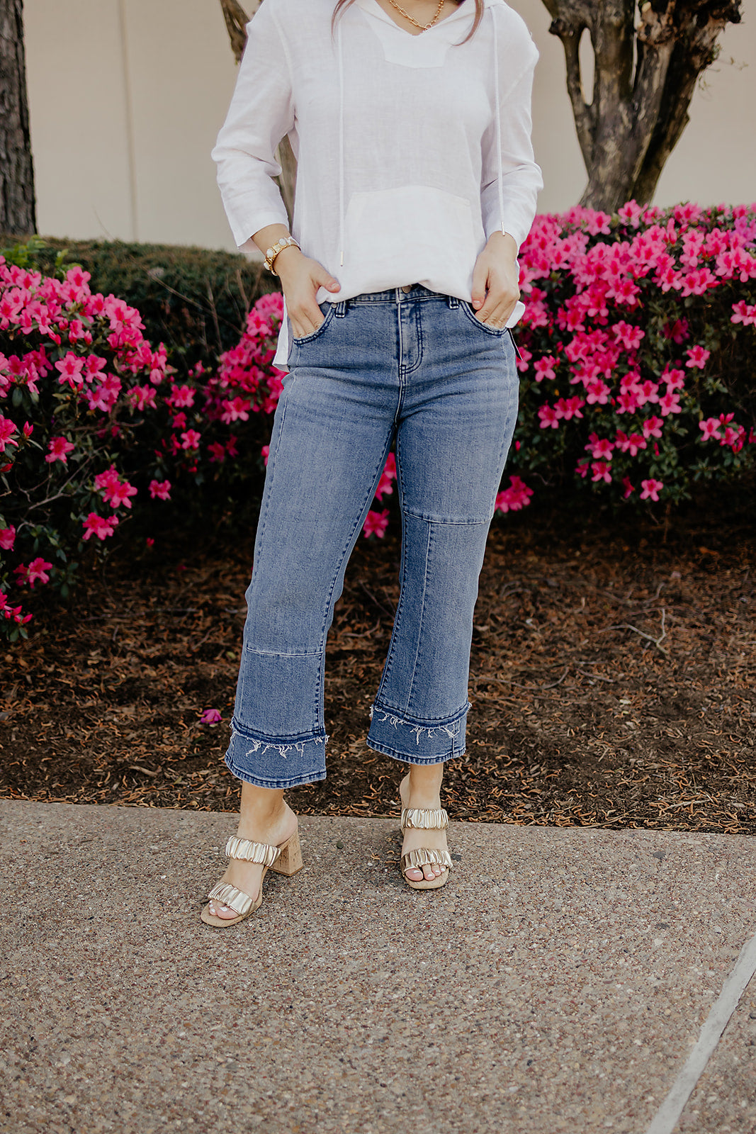 The Lulu B Drawstring Linen Tunic