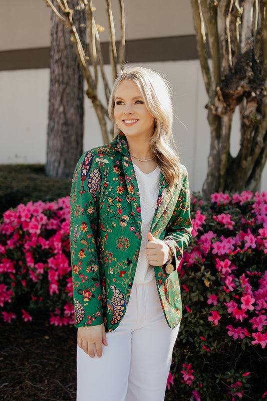 Peacock Arcadia Blazer - Benares