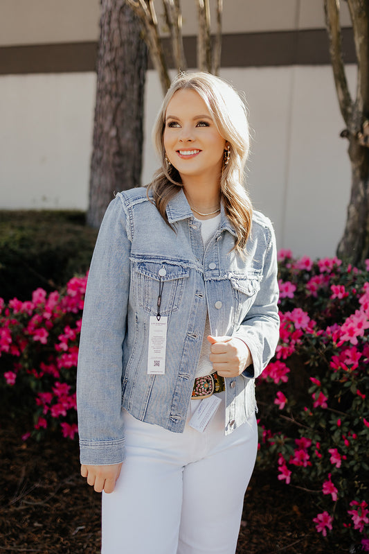 "Wish You the Best" Denim Jacket