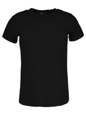 Langley Short Sleeve Rib Top by Kut - Black