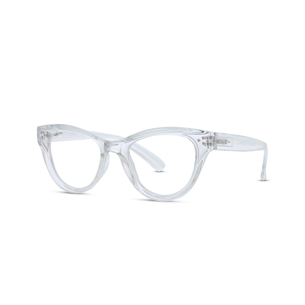 Clear Demi Cat Eye Readers ~ RS Eyeshop