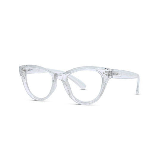 Clear Demi Cat Eye Readers ~ RS Eyeshop